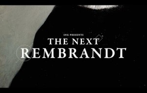 3d printed recreation of Rembrandt painting