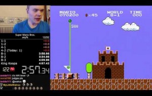 Super Mario Bros new World Record for speedrun April 2016